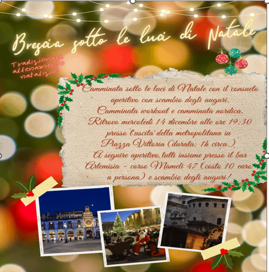 Scopri di più sull'articolo Brescia sotto le luci di Natale 14/12/2022